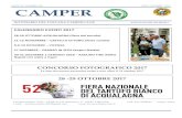 ANNO 31° NUMERO 220 SETT.-OTTOBRE 2017 …...ANNO 31 NUMERO 220 SETT.-OTTOBRE 2017 CAMPER NOTIZIARIO DEL TOSCANA CAMPER CLUB ASSOCIAZIONE NO-PROFIT Toscana Camper Club – SEDE in