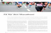 Fit für den Marathon! - DHfPG-BSA · 2019-07-04 · Die Teilnehmerzahl des Berlin-Marathons stieg von ca. 19.000 im Jahr 1998 auf ca. 44.389 im Jahr 2018 (BMW Berlin-Marathon ...