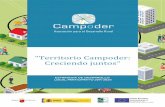 Territorio Campoder: Creciendo juntoscampoder.es/images/programas_y_proyectos/2014_2020... · Territorio Campoder: Creciendo juntos 4 Estrategia de Desarrollo Local Participativo