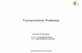 Transportation Problems - Διεθνές Πανεπιστήμιο της Ελλάδοςvkostogl/en/Epixeirisiaki... · 2012-05-29 · TRANSPORTATION PROBLEMS Transportation problem