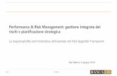 Performance & Risk Management: gestione …...Page 1 Confidential La responsabilità amministrativa dell’azienda nel Risk Appetite Framework Performance & Risk Management: gestione