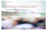 Rapport éval 31 déc 2009 · 2017-12-20 · Rapport sur l'évaluation actuarielle complète au 31 décembre 2009 Régime complémentaire de rentes des techniciens ambulanciers/paramédics