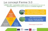 Le concept Ferme 3 · expérimentales pour promouvoir une agriculture numérique qui réponde aux besoins des agriculteurs - Animé par Arvalis en partenariat avec IDELE, ITB, Terres
