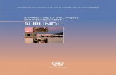 Examen de la politique d'investissement du Burundi - UNCTADunctad.org/fr/docs/diaepcb200917_fr.pdf · 2012-12-26 · Examen de la politique d’investissement du Burundi III PRÉFACE
