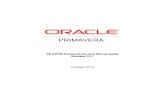 P66 MEEPPPM iPPeerrffoorrmmaannccee aanndd SSiizzinngg ... · Figure 1: Architecture of Oracle Primavera P6 Suite P6 EPPM resides on an application server, and the application data