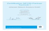 Johansen Network Solutions GmbH€¦ · Sven Johansen Johansen Network Solutions GmbH Industriestr.1 22869 Schenefeld 21. März 2018 Das Zertifikat ist ein Jahr gültig. 4S[IVIH F]
