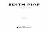 Piaf - Endfassung Theater Lübeck · EDITH PIAF . von Pit Holzwarth . Textbuch . Alle Rechte vorbehalten Unverkäufliches Manuskript Das Aufführungsrecht ist allein zu erwerben vom