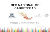 RED NACIONAL DE CARRETERAS - INEGIantares.inegi.org.mx/analisis/red_hidro/documentosSeg/Taller_Trabaj… · Red Nacional de Carreteras Proyecto que inicia en INEGI en 2012, tomando