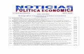 Monográfico: Coronavirus y política económica€¦ · política económica práctica y, cómo no, en la reflexión teórica. En pleno ojo del huracán del COVID-19 en España,