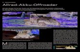 Allrad-Akku-Offroader - VONBLON€¦ · Polaris hat mit dem Ranger EV das erste Allrad-Ge-ländefahrzeug mit Elektroantrieb im Programm. Klassenführende Reichweite. Mit dem auf maximale