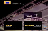 Tobler Deck AVA de€¦ · • Anwender, die die AVA nicht verstehen, müssen vom Betreiber eingewiesen werden (Sprache). • Vom Betreiber ist ein bestimmungsgemässer Gebrauch durch