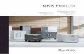 OKA FlexLine - bueroland-objekteinrichtungen.de · The front panel containers are available in three different versions: 1,5OH / 2OH and 3OH with different interior equipment versions.