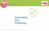 Social Media Eine Einführung - dvgp.org · Jedes Unternehmen nutzt Social Media anders… Vielfältige Möglichkeiten. Rita Löschke, SinnWert Marketing GmbH –Einführung in Social