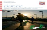 STEP-BY-STEP - soziales.hessen.de · STEP-BY-STEP: ein Pilotprojekt zur Betreuung von Geflüchteten in der Erstaufnahmeeinrichtung „Michaelisdorf“ in Darmstadt tung der vom Land