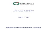 ANNUAL REPORT 2017 - 18 - Manali Petrochemicalsmanalipetro.com/wp-content/uploads/2016/08/Manali-Petrochemical… · Directors’ Report and Management Discussion & Analysis Report