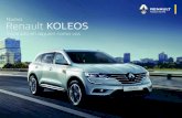 Nuevo Renault KOLEOSmontequin.com.ar/wp-content/uploads/2018/03/koleos_brochure.pdf · única. Ópticas destacadas con detalles cromados y tecnología Full LED para iluminar hasta