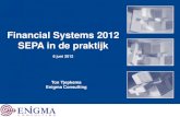 Financial Systems 2012 SEPA in de praktijk€¦ · 6 juni 2012 Ton Tjepkema Enigma Consulting . 2 Agenda 1 2 3 SEPA achtergrond SEPA in de praktijk SEPA impact 4 SEPA migratie Nederland