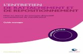 L'entretien de rattachement et de repositionnement - guide ...fo-pole-emploi.fr/site-national/wp-content/uploads/2015/12/guide... · professionnels Prendre en compte les . évolutions