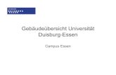 Gebäudeübersicht Universität Duisburg-Essen · Dezernat Gebäudemanagement/ SG 5.1.2 6 Gebäude R09R „rot“ Universitätsstr. 2, 45141 Essen Baujahr 1997 Gesamtfläche 3.028