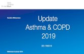 Herzlich Willkommen Asthma & COPD 2019€¦ · Asthma & COPD 2019 1 DE-17865/18. Fahrplan -Asthma Update -COPD Update -Geht es auch einfacher? -Neues aus der Pneumologie Ende Foliennummer