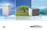 Bedienungs- und Installationsanweisung Sole-Wasser ... · Bedienungsanleitung HCS/HCW-Wärmepumpe 10.12.15 14:37 Page 1 of 88 Bedienungs- und Installationsanweisung Sole-Wasser-Wärmepumpe