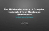 The Hidden Geometry of Complex, Network-Driven Contagion ...rocs.hu-berlin.de/complex_sys_2015/resources/Presentations/A_Witti… · The Hidden Geometry of Complex, Network-Driven