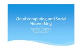 Cloudcomppgutingund Social Networking · Private Cloud •Unternehmen spezifisch •Abstrakte IT‐Infrastrukturen innerhalb der eigenen Organisation •z.BUbuntu‐One Public Cloud
