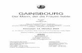 GAINSBOURG Presseheft deutsch - Filmfest Hamburg 2019€¦ · GAINSBOURG – DER MANN, DER DIE FRAUEN LIEBTE blättert im Lebensbuch der französischen Musiklegende und nimmt uns