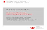 BGIA-Report 4/2006 Schutzmaأںnahmen beim Umgang mit 1 Einfأ¼hrung in die Problematik BGIA-Report 4/2006