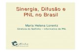 Sinergia, Difusão e PNL no Brasil - Golfinho · Sinergia, exemplo • Um exemplo excelente de um sistema com alta sinergia é o nosso corpo. Somos um agrupamento sortido de vários