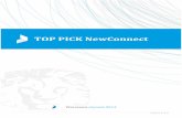 TOP PICK NewConnect...działalności, która umożliwi Spółce debiut na głównym parkiecie. W lipcu 2012r. Zarząd Mediacap S.A. poinformował o wygranym przetargu na przygotowanie