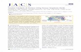 Tandem Catalysis of Amines Using Porous Graphene Oxidecarbonlab.science.nus.edu.sg/pdf paper/JACS-137-685.pdf · consider the concept of tandem catalysis whereby distinct multistep