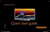Quick start guide - Philips · Quick start guide 22k12_4307_QSG_HE_20120410.indd 1k12_4307_QSG_HE_20120410.indd 1 44/10/2012 4:06:39 PM/10/2012 4:06:39 PM. English Before using your