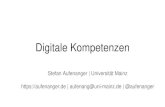 Digitale Kompetenzen - hessenoebib.de · Digitale Kompetenzen . Kompetenzen •berufsbezogene Fähigkeiten in bestimmten Bereichen •Verbindung von Wissen und Können (professionelles