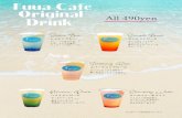 All 490yen - ATAMI BAY RESORT KORAKUENALCOHOL SOFTDRINK ・コーヒー (アイス/ホット) Coffee ・紅茶 (アイス/ホット) Tea 100% ・カフェオレ (アイス) café au