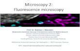 Microscopy 2: Fluorescence microscopy - Biofizika · 2020-02-24 · Correlative light-electron microscopy (CLEM) • CLEM refers to computationally enhanced combinations of fluorescence