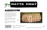 natte krat€¦ · grafisch ontwerp Natte Krat is ideaal te combineren met initiatieven die leiden tot een blauwgroene stad, zoals een buurtactie of workshop. We werken daar graag