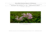 Société Botanique d’Alsace · jeanpierre.rieb@gmail.com A la Robertsau, au Nord du Parc de Pourtalès et à la lisière de la forêt rhénane, se trouve le bras mort du Hellwasser