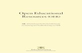Open Educational Resources (OER) - Baden-Württemberg.de · 2019-09-24 · 4 Open educatiOnal ResOuRces — infORmatiOnen füR hOchschullehRende Inhalt Open educatiOnal ResOuRces