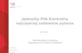 Jednolity Plik Kontrolny - Grodkówgrodkow.pl/static/img/k01/JPK_pytania.pdf · Jednolity Plik Kontrolny najczęściej zadawane pytania Ministerstwo Finansów Departament Poboru Podatków.