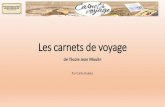 Les carnets de voyage - Académie de Versaillesblog.ac-versailles.fr/carnetsdevoyagejmgoussainville/...un carnet de voyage. Ils réalisent actuellement un tour de l’Europeen camion