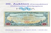 30. Auktion - HIWEPA · FLUGHAFEN-IMMOBILIEN-GESELL-SCHAFT ZÜRICH (FIG) /CH Namenaktie über 500 Franken. Zürich, 15. November 1948. Blau. Ausgestellt auf die Firma Robert Aebi