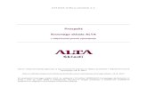 Prospekt Krovnega sklada ALTA sklad/Prospekt KS… · ALTA Skladi, družba za upravljanje, d. d. Prospekt Krovnega sklada ALTA z vključenimi pravili upravljanja Datum izdaje dovoljenja