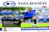 Ausgabe 3 – Saison 2016/2017 HALBVIER · 2016-09-14 · HALBVIER Offizielles Club- und Stadionmagazin des DSC Arminia Bielefeld Ausgabe 3 – Saison 2016/2017 In dieser Ausgabe