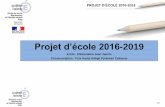 Projet d’école 2016-2019pedagogie.ac-toulouse.fr/ariege-education/blogs... · 2017-03-22 · PROJET D’ÉCOLE 2016-2019 3/21 Projet d’école-Principaux textes de références