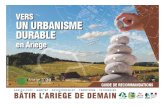 Vers un urbanisme durable en Ariège 1 Guide de ... - Accueil · Vers un urbanisme durable en Ariège 11 Guide de Recommandations Les orientations en matière d’urbanisme, d’aménagement