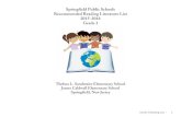 Springfield Public Schools Recommended Reading Literature ... · Grade3ReadingList!!/!! 1! Springfield Public Schools Recommended Reading Literature List 2015-2016 Grade 3 !! Thelma