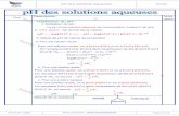 pH des solutions aqueuses Cours - TuniSchool€¦ · pH des solutions aqueuses Cours Cours En Ligne Pour s’inscrire 1:  Page sur 7 Titre Description Rema rques