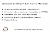 Circulaire Landbouw Sint Tunnis-Boxmeer · P 4 Biomassa -> Organische stof De plant voeden door de bodem te voeden " Koolstof stromen verzamelen ! Gemeente, TBO, waterschap, provincie,