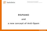 RSPAMD - DFN · 2019-09-26 · Linux höchstpersönlich. Rspamd and a new concept of Anti-Spam [71. DFN-Betriebstagung – 25.09.2019] Carsten Rosenberg